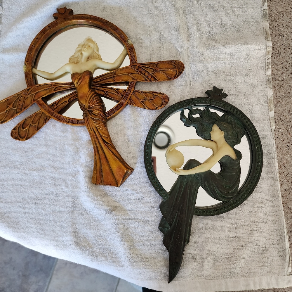 Vtg European Design Toscano At Deco Wall Art